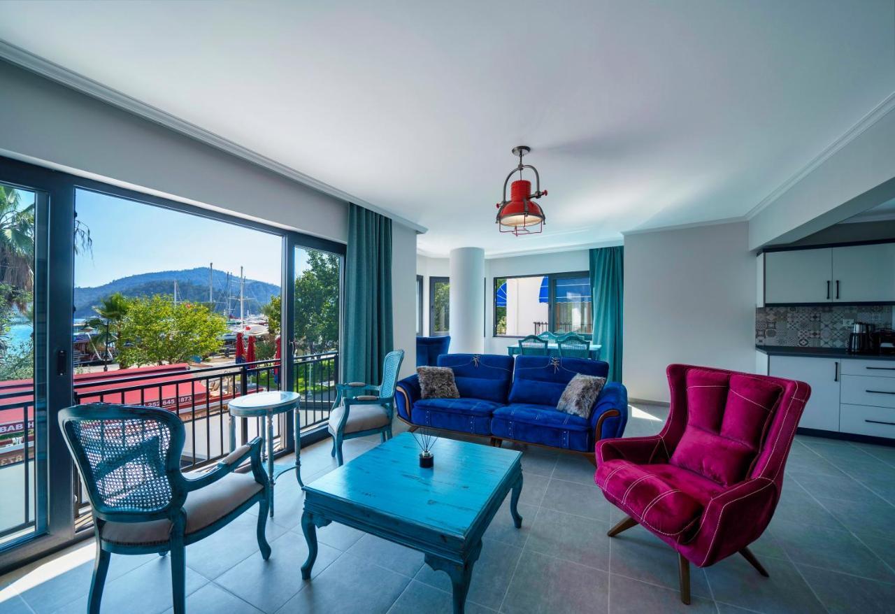Only Blue Rhapsody Aparthotel Göcek Esterno foto